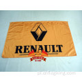 Flaga Renault 90X150 CM 100% poliester flaga baner Renault!